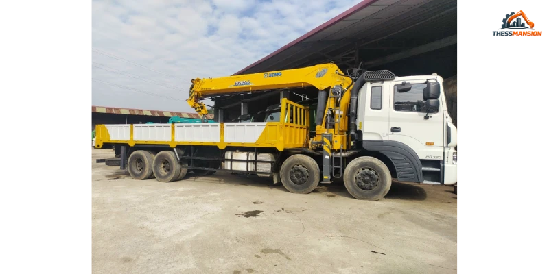 Tổng quan cấu hình cần cẩu bánh lốp XCMG SQS350-5