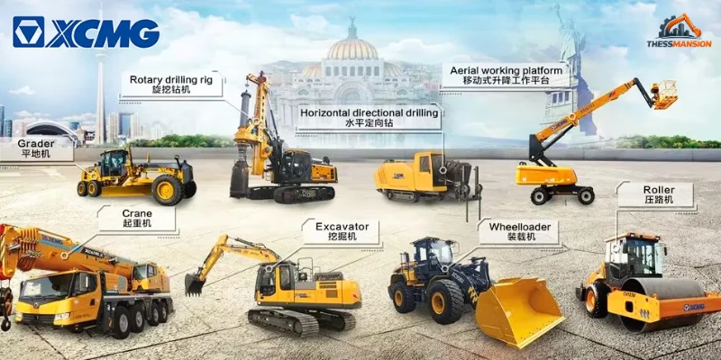 Danh Mục Sản Phẩm của XCMG